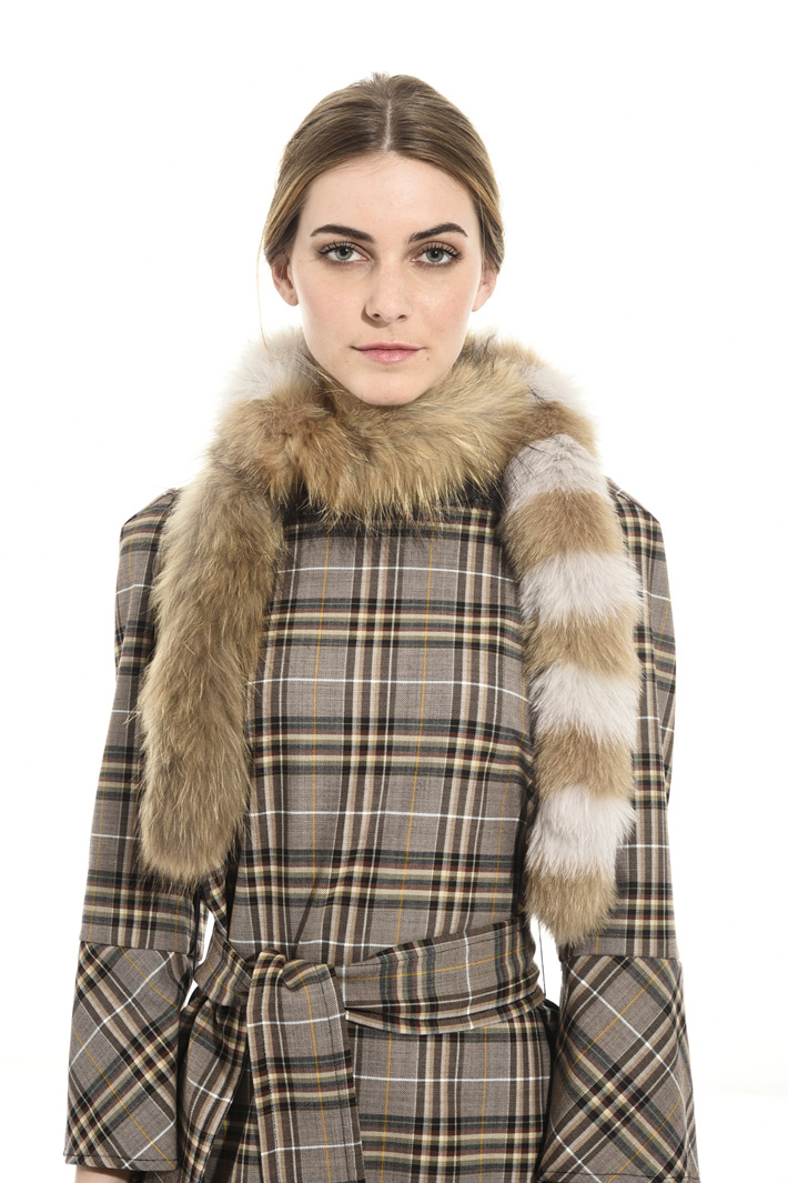 Fox fur scarf Intrend Fox fur scarf Intrend