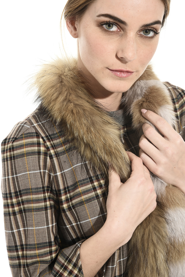 Fox fur scarf Intrend Fox fur scarf Intrend
