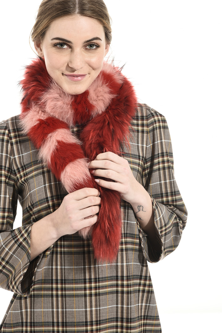 Fox fur scarf Intrend Fox fur scarf Intrend