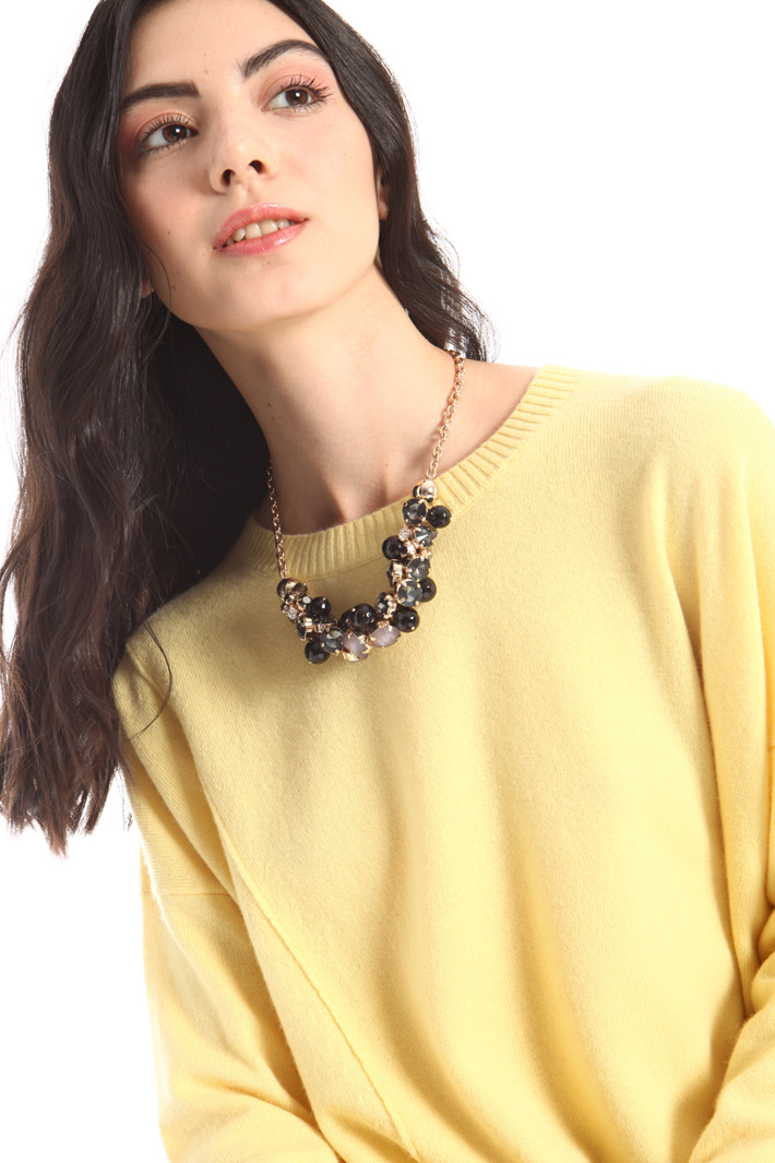 Chain collar necklace Intrend Chain collar necklace Intrend