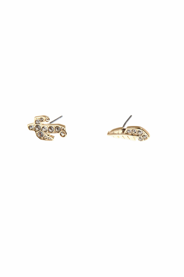 Rhinestone ear studs Intrend Rhinestone ear studs Intrend