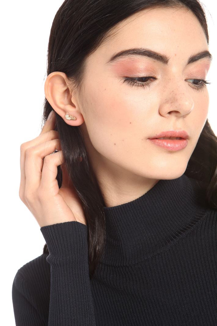 Rhinestone ear studs Intrend Rhinestone ear studs Intrend