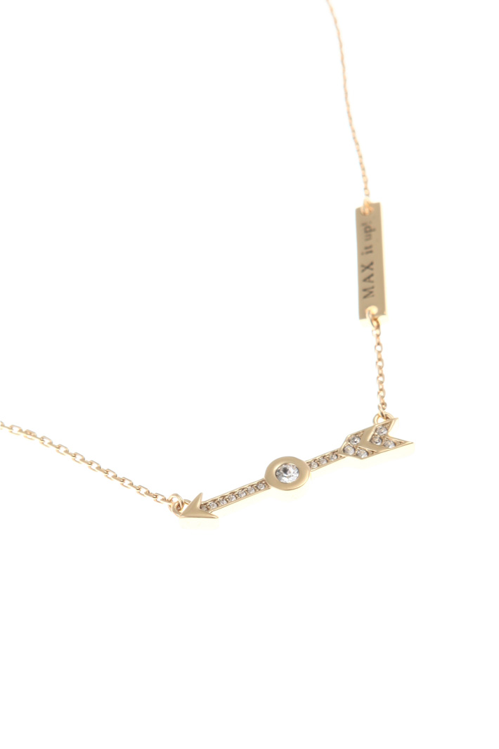 Metal collar necklace Intrend Metal collar necklace Intrend