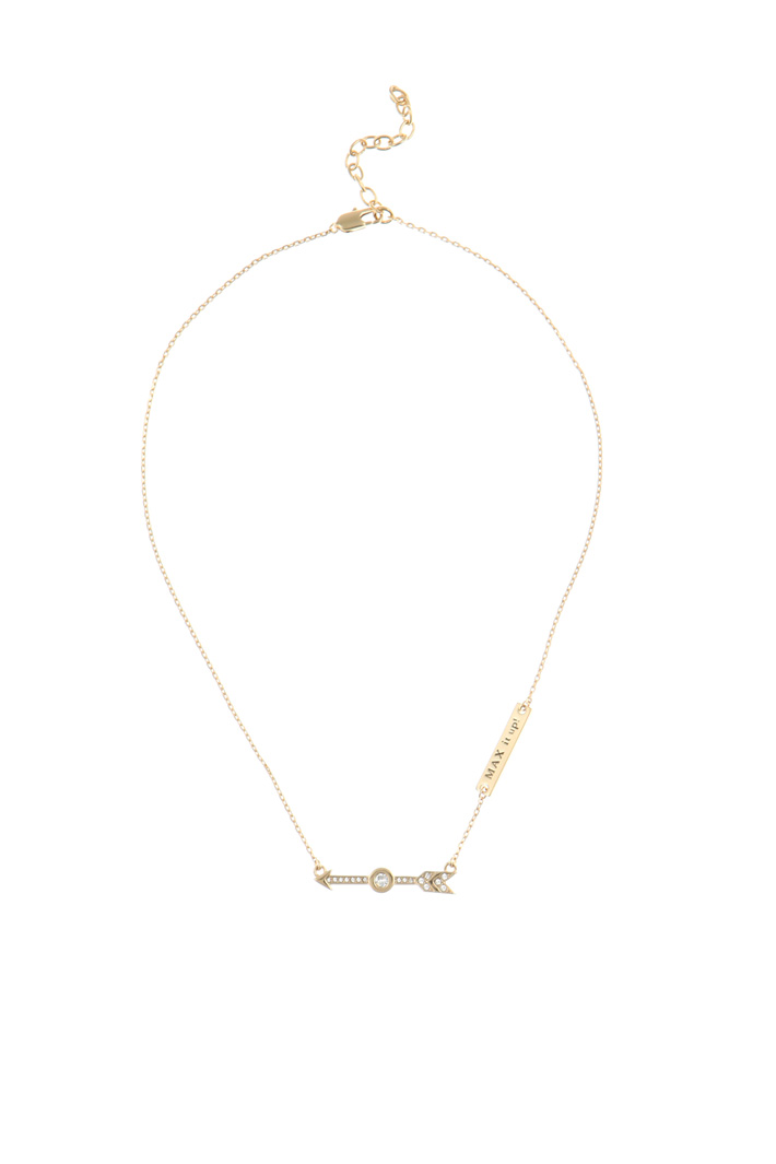 Metal collar necklace Intrend Metal collar necklace Intrend