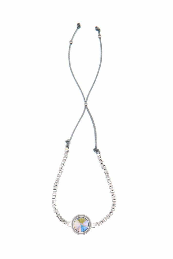 Metal and rope bracelet Intrend Metal and rope bracelet Intrend