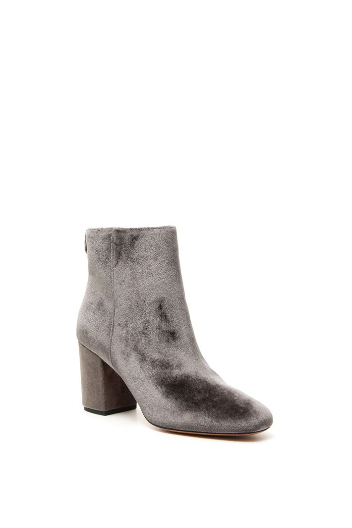 Smooth velvet ankle-boots Intrend Smooth velvet ankle-boots Intrend