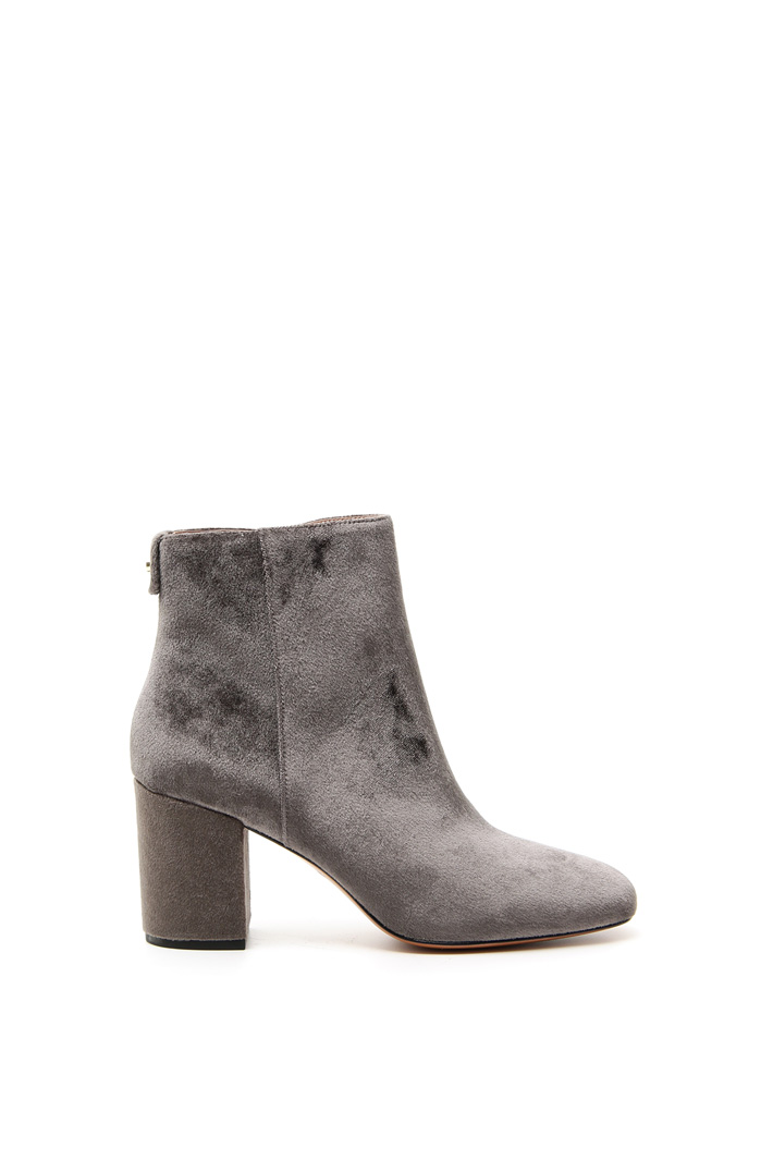 Smooth velvet ankle-boots Intrend Smooth velvet ankle-boots Intrend