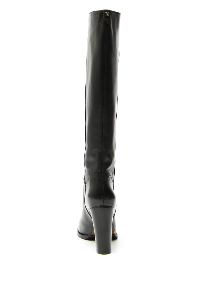 High leather boots Intrend High leather boots Intrend