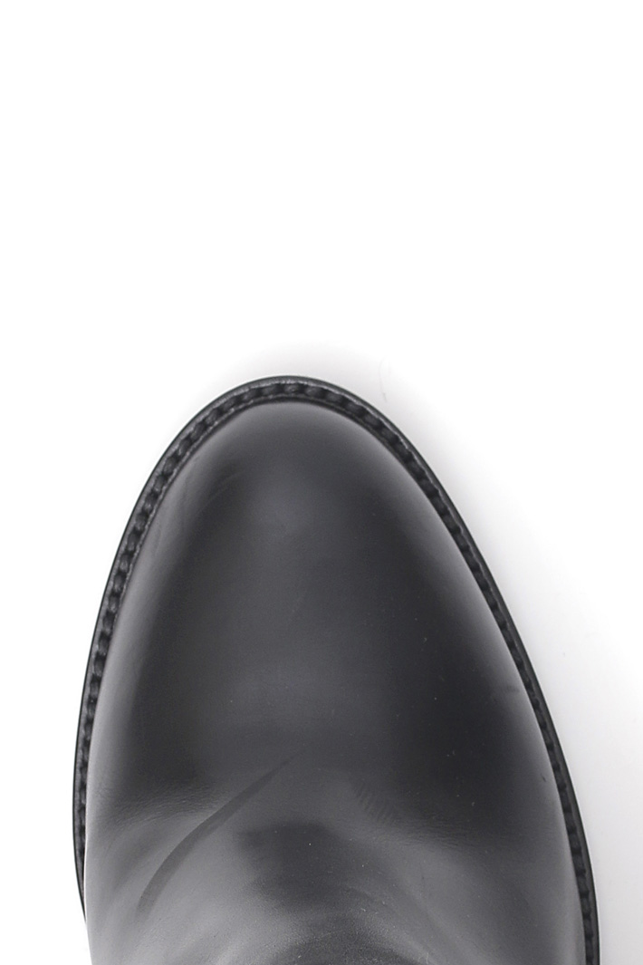 High leather boots Intrend High leather boots Intrend