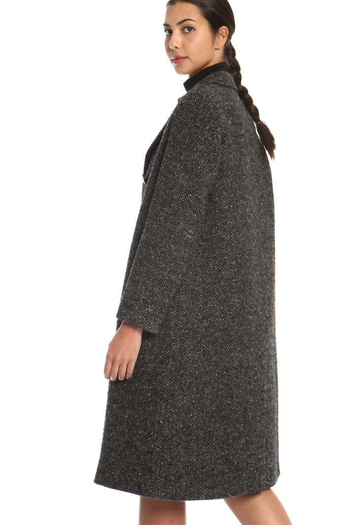 Wool tweed coat Intrend Wool tweed coat Intrend