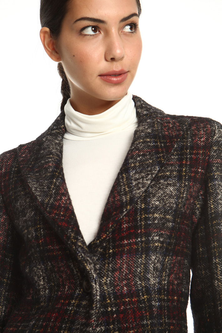 Mohair wool and alpaca blazer Intrend Mohair wool and alpaca blazer Intrend