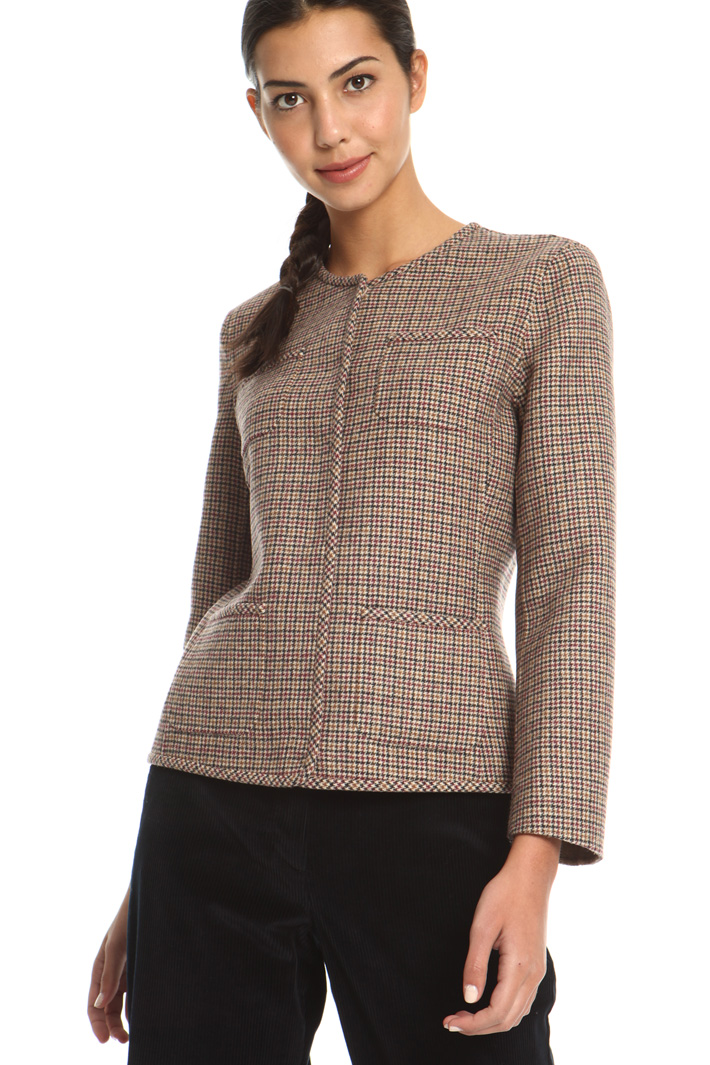 Houndstooth jacket Intrend Houndstooth jacket Intrend