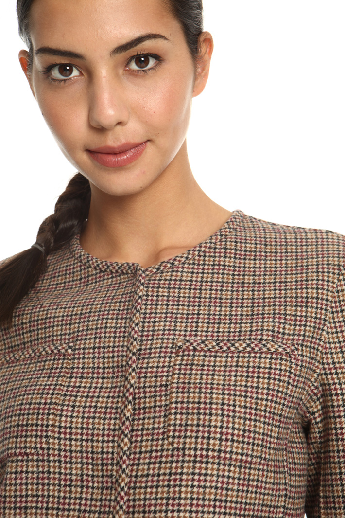 Houndstooth jacket Intrend Houndstooth jacket Intrend