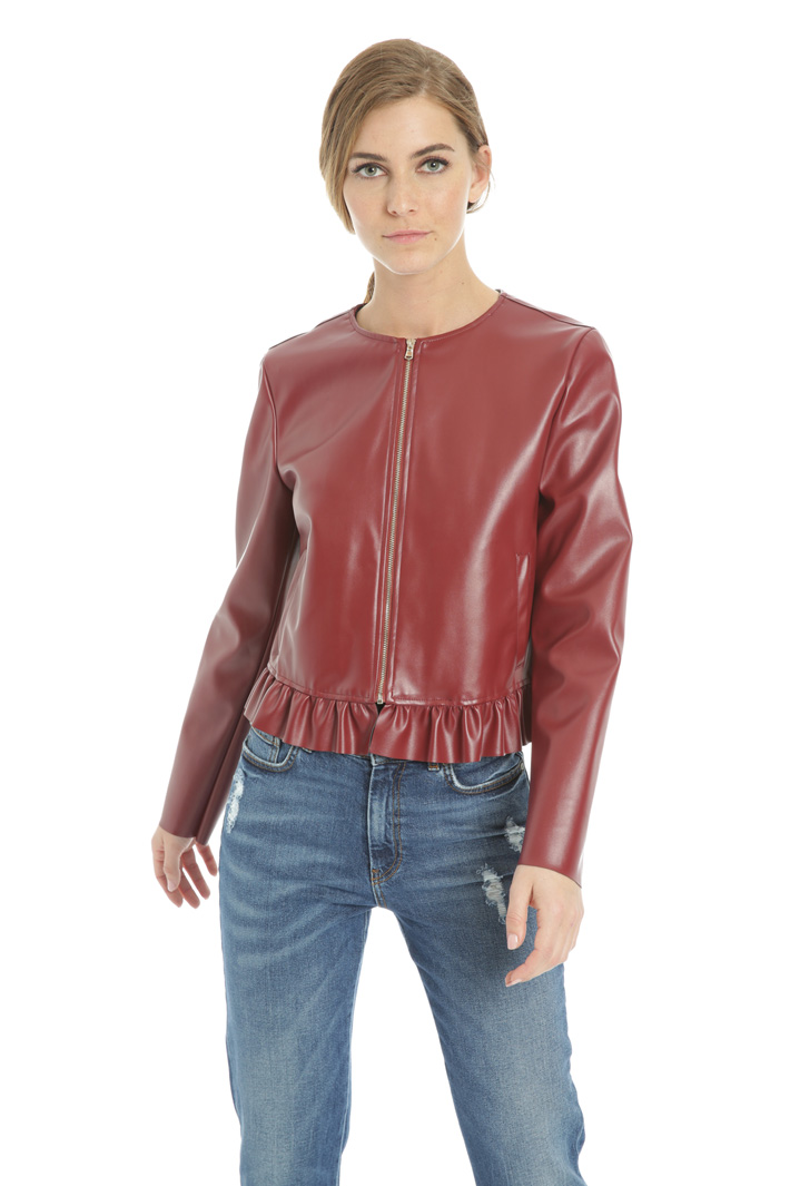 Leatherette jacket Intrend Leatherette jacket Intrend