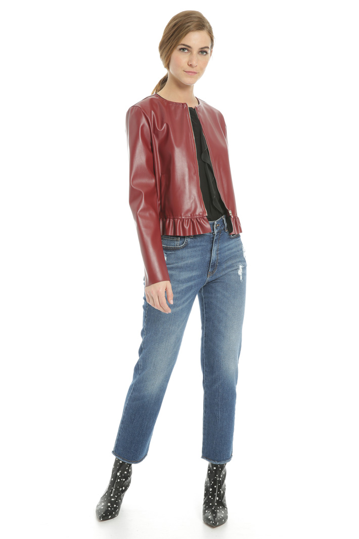Leatherette jacket Intrend Leatherette jacket Intrend