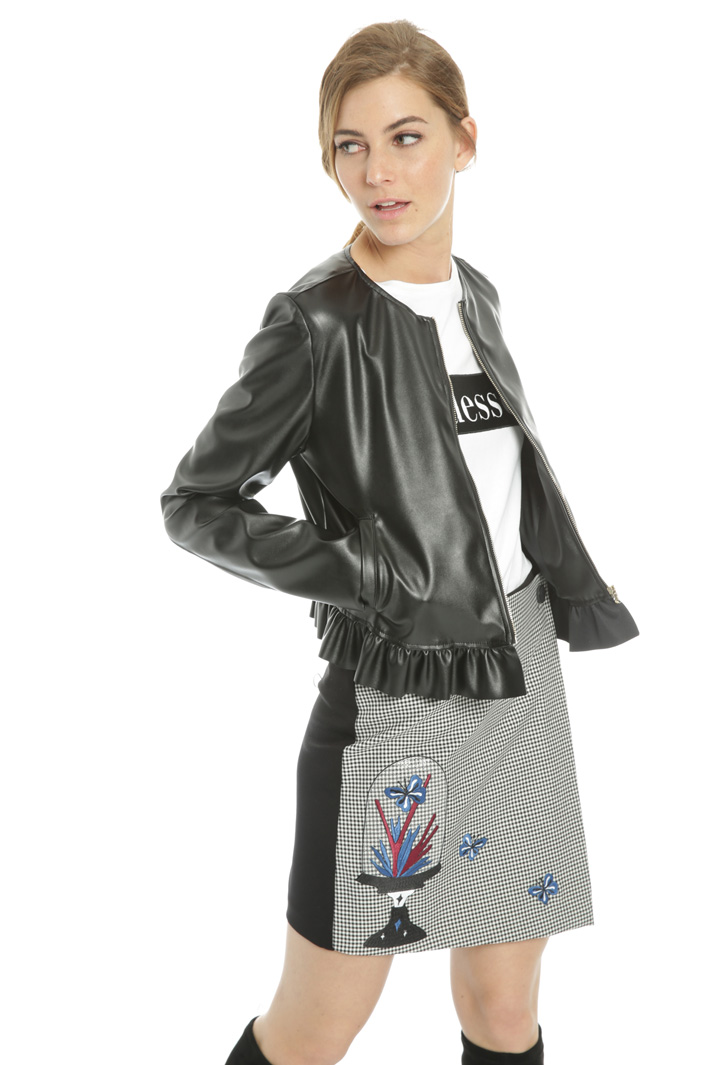 Leatherette jacket Intrend Leatherette jacket Intrend