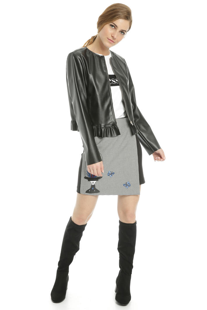 Leatherette jacket Intrend Leatherette jacket Intrend