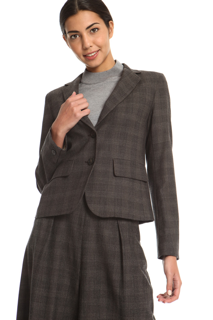 Wool flannel blazer Intrend Wool flannel blazer Intrend