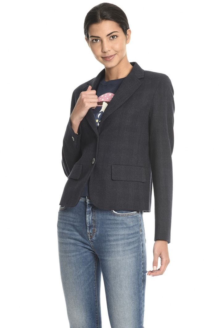 Wool flannel blazer Intrend Wool flannel blazer Intrend