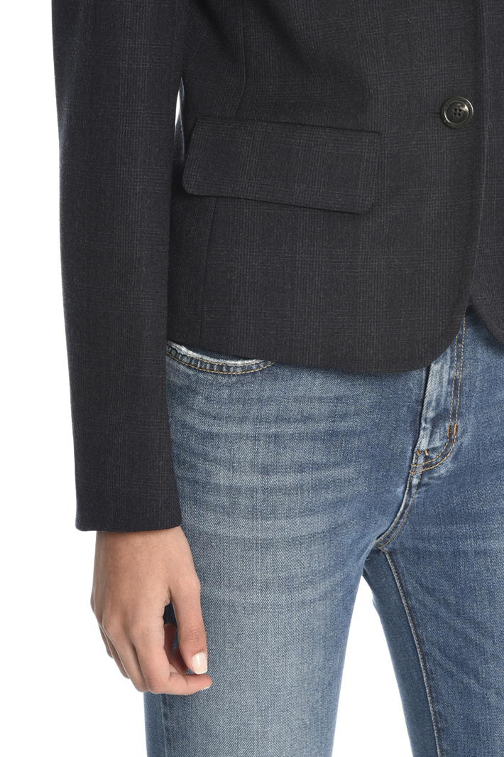 Wool flannel blazer Intrend Wool flannel blazer Intrend