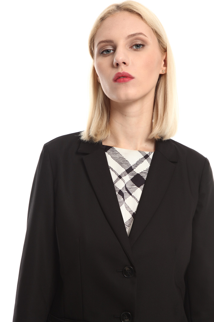 Stretch cotton blazer Intrend Stretch cotton blazer Intrend