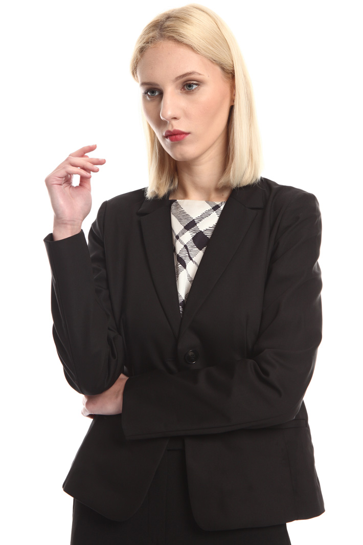 Stretch cotton blazer Intrend Stretch cotton blazer Intrend