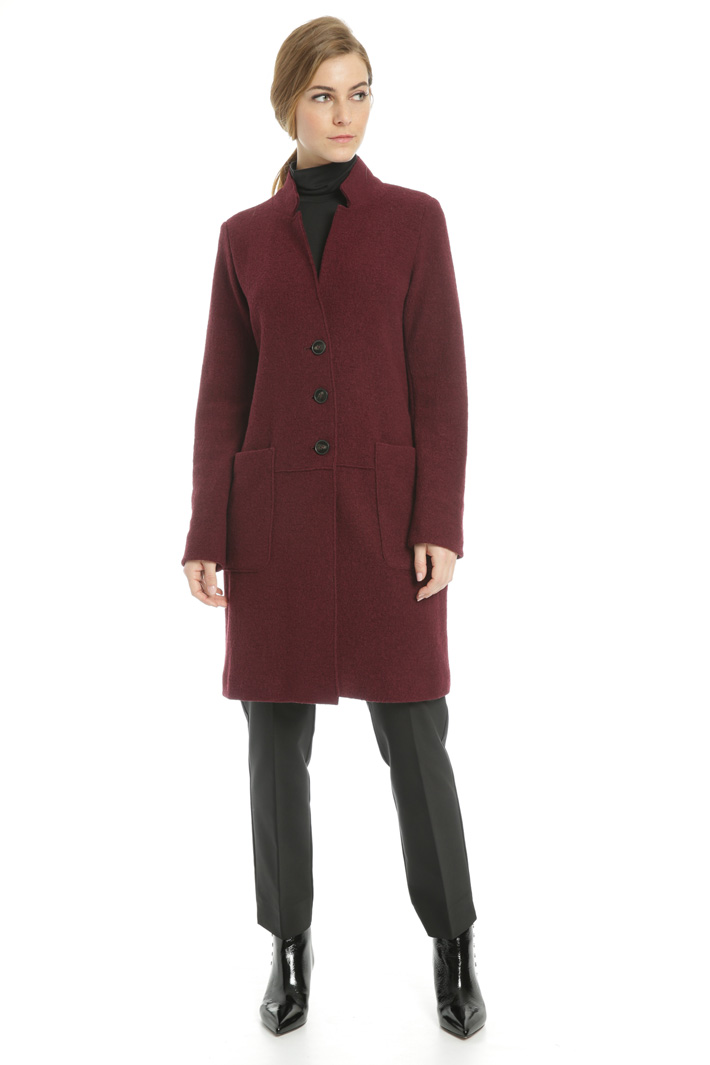 Wool jersey coat Intrend Wool jersey coat Intrend
