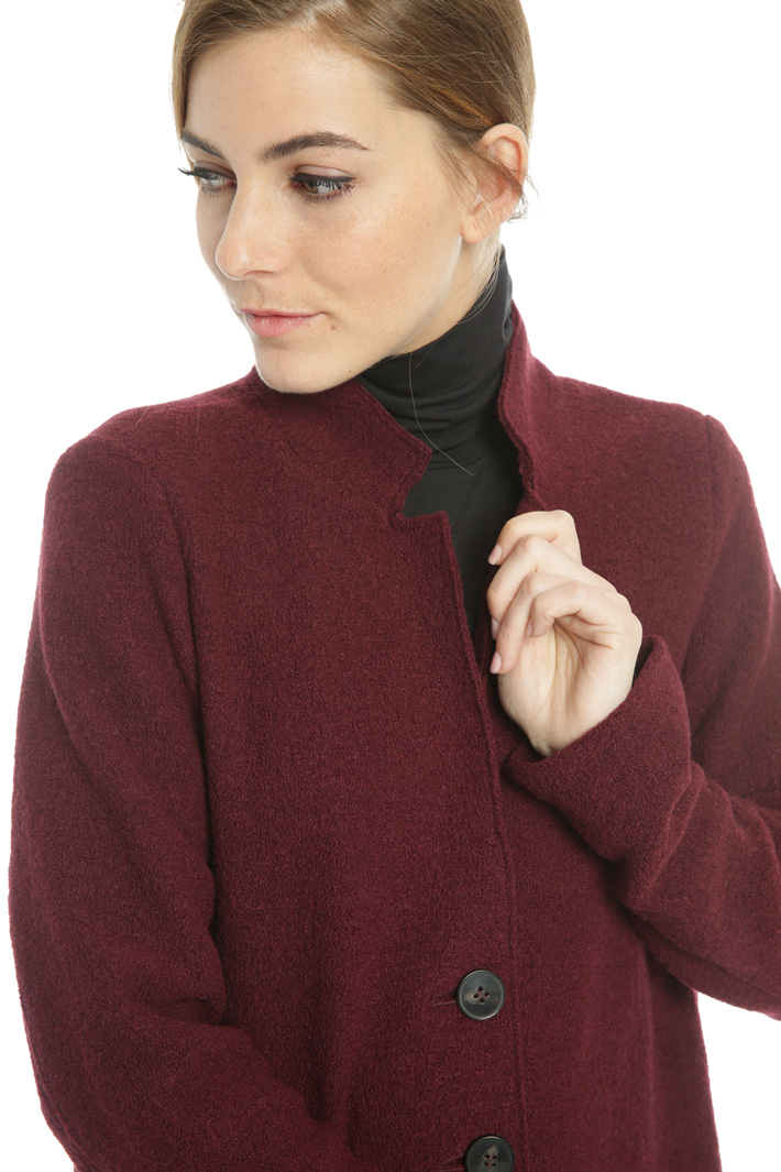 Wool jersey coat Intrend Wool jersey coat Intrend