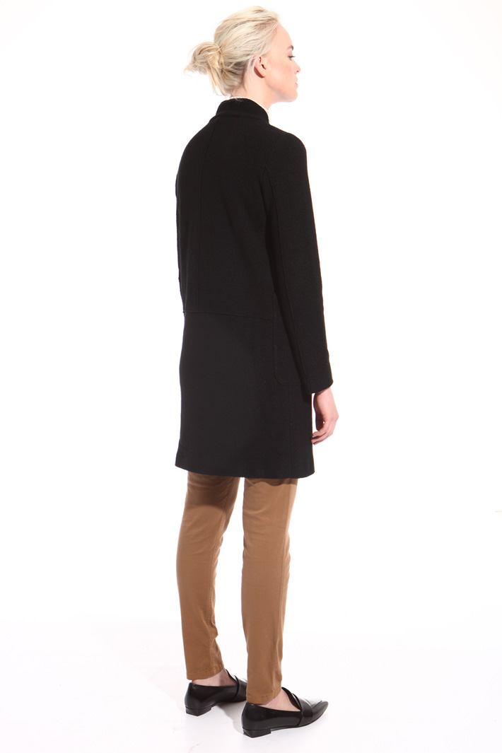 Wool jersey coat Intrend Wool jersey coat Intrend