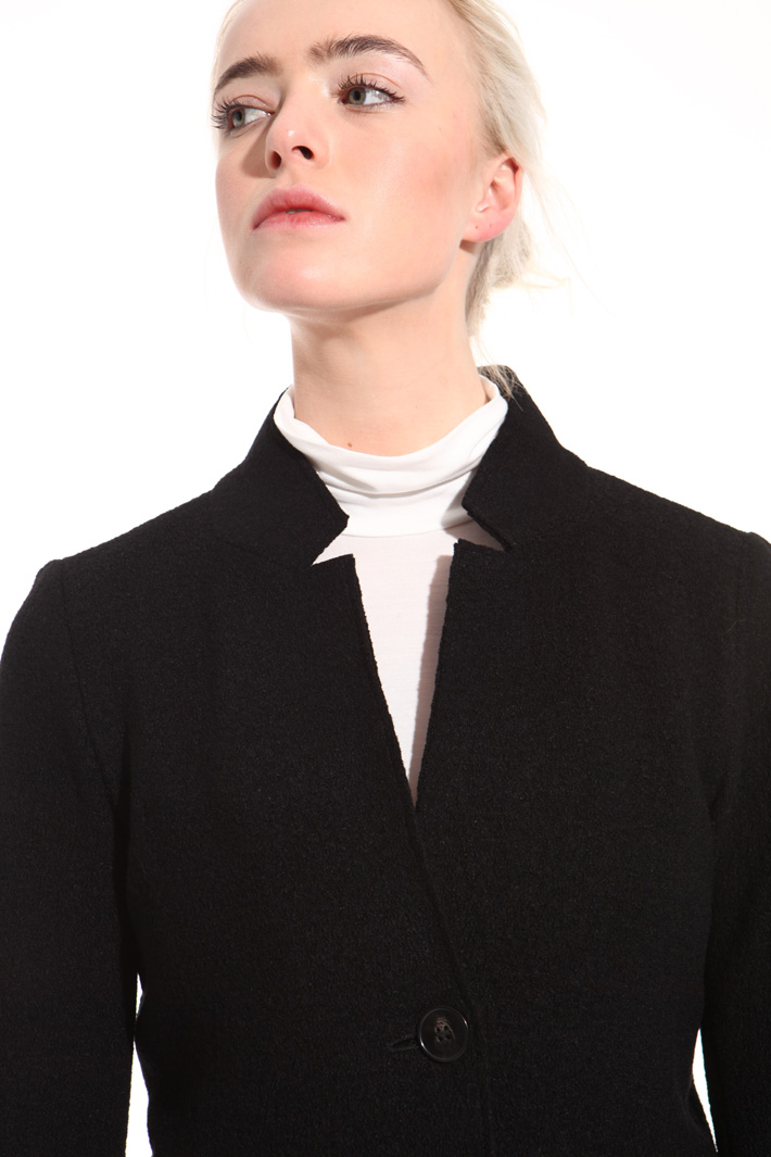 Wool jersey coat Intrend Wool jersey coat Intrend