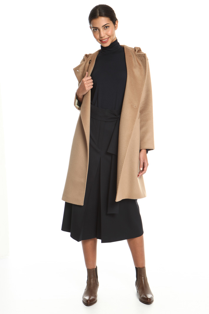 Hooded wool drap coat Intrend Hooded wool drap coat Intrend