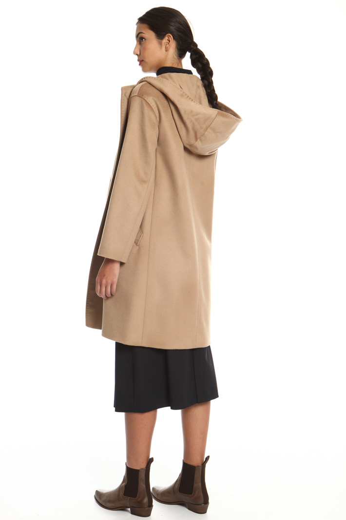 Hooded wool drap coat Intrend Hooded wool drap coat Intrend