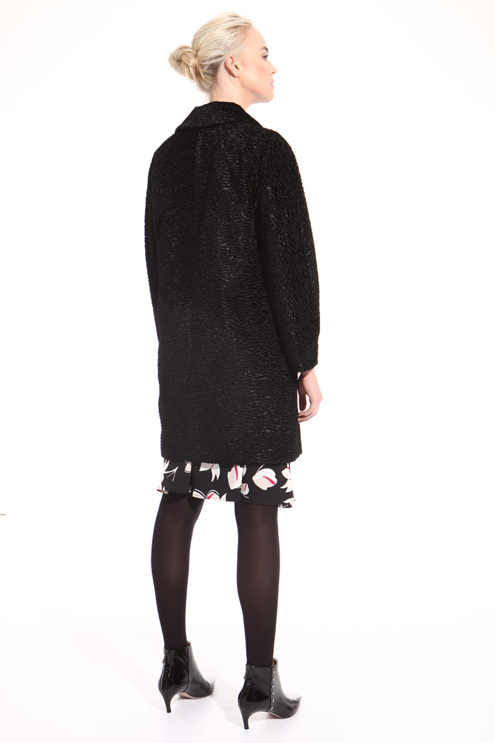 Astrakhan-effect coat Intrend Astrakhan-effect coat Intrend