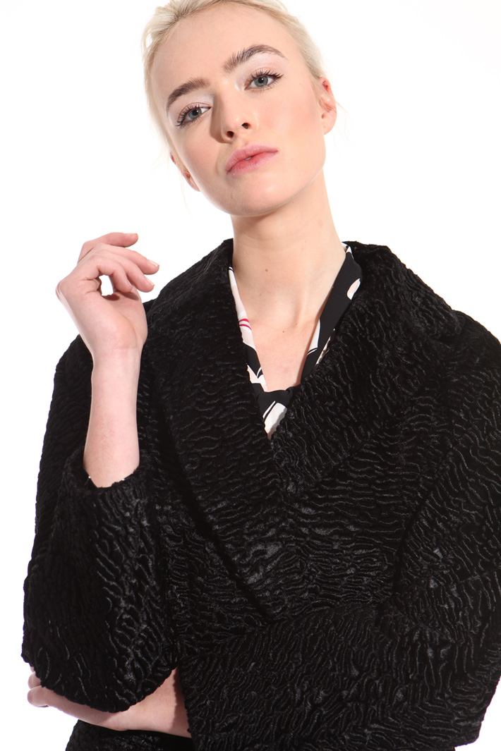 Astrakhan-effect coat Intrend Astrakhan-effect coat Intrend