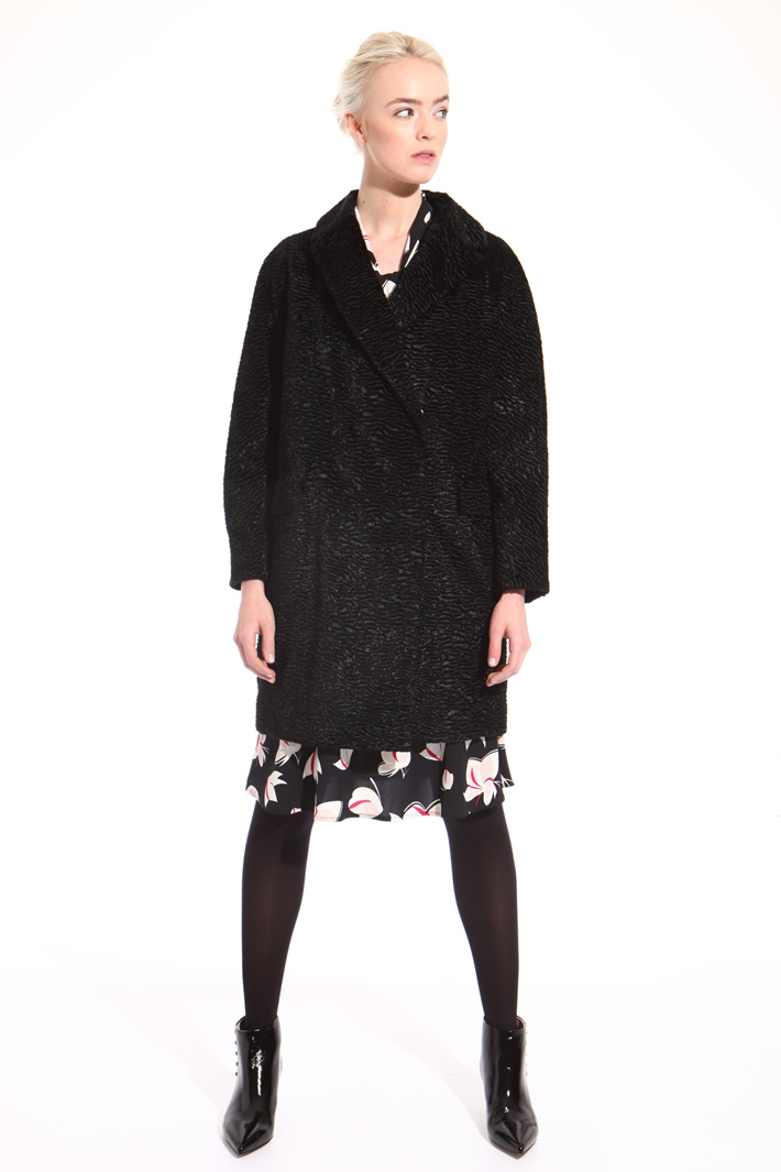 Astrakhan-effect coat Intrend Astrakhan-effect coat Intrend
