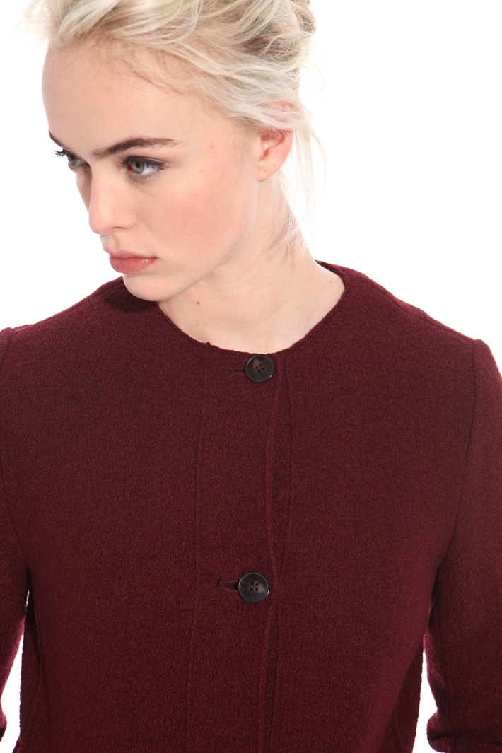 Boiled wool coat Intrend Boiled wool coat Intrend
