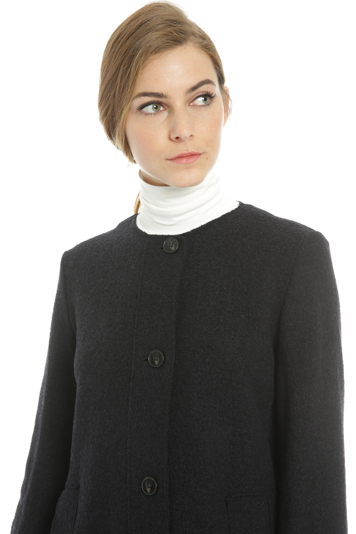 Boiled wool coat Intrend Boiled wool coat Intrend