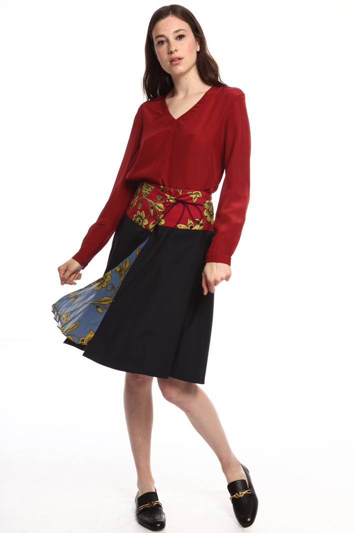 Wool wrap skirt Intrend Wool wrap skirt Intrend