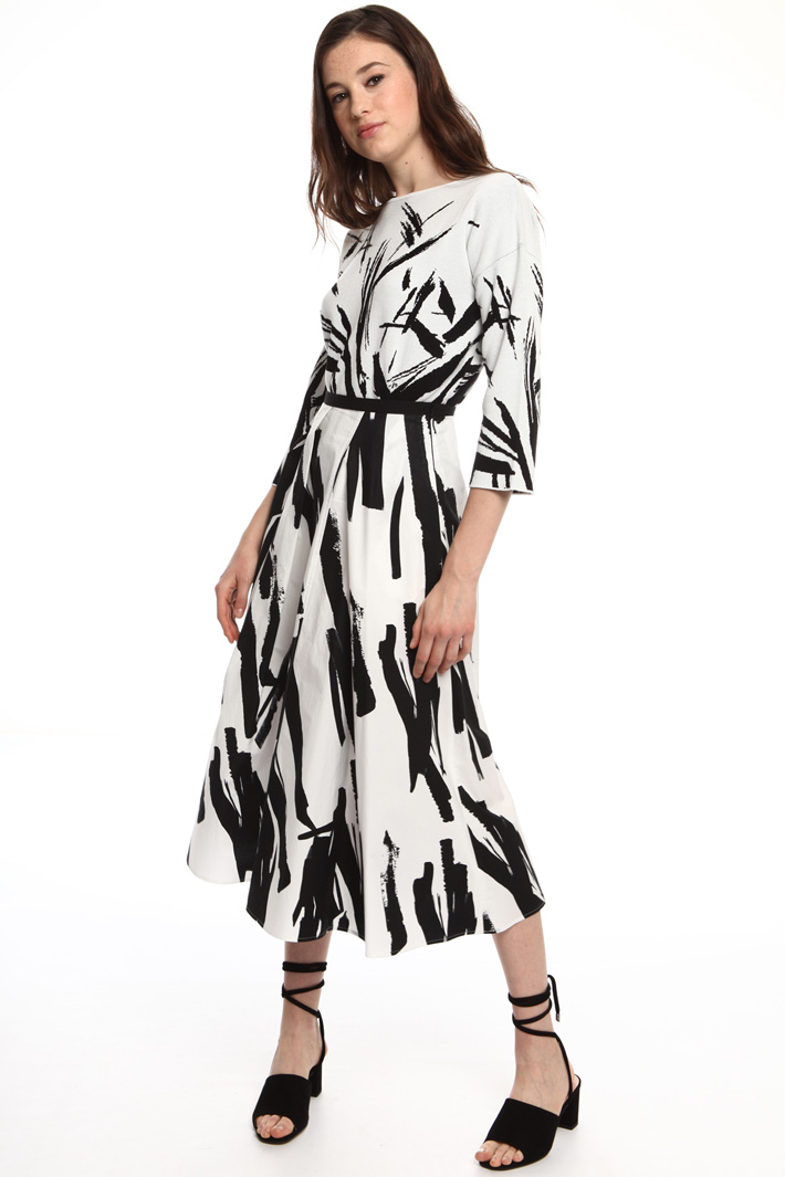 Printed cotton skirt Intrend Printed cotton skirt Intrend