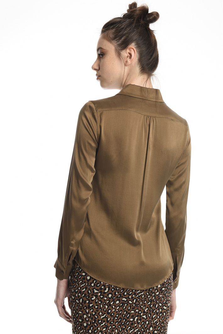 Silk satin shirt Intrend Silk satin shirt Intrend