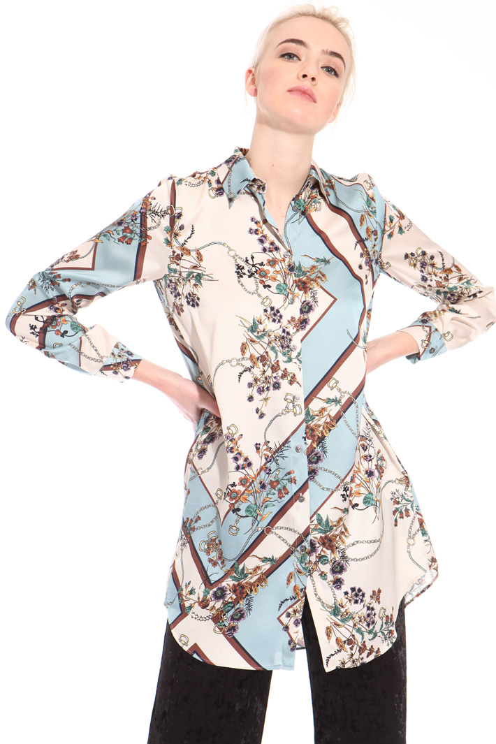 Long twill shirt Intrend Long twill shirt Intrend