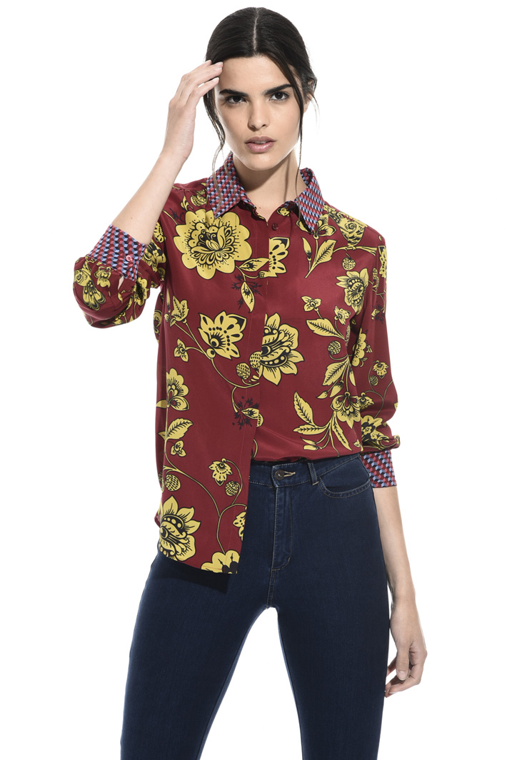 Silk crepe de chine shirt Intrend Silk crepe de chine shirt Intrend