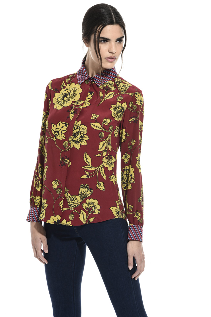 Silk crepe de chine shirt Intrend Silk crepe de chine shirt Intrend
