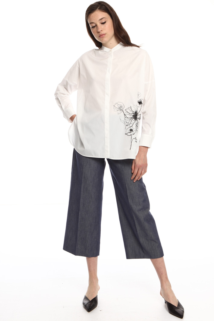 Cotton poplin shirt Intrend Cotton poplin shirt Intrend