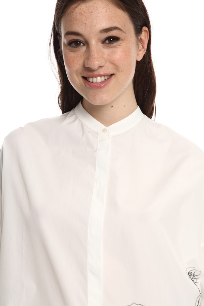 Cotton poplin shirt Intrend Cotton poplin shirt Intrend