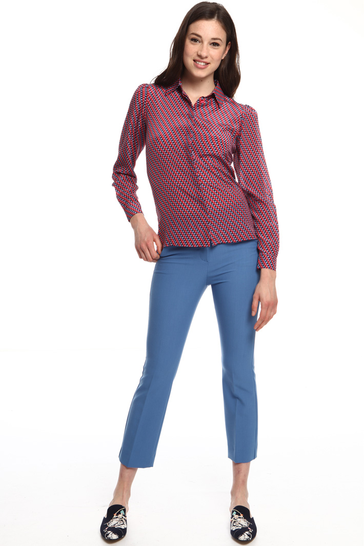 Silk and jersey shirt Intrend Silk and jersey shirt Intrend