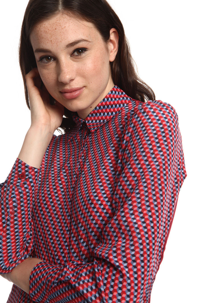Silk and jersey shirt Intrend Silk and jersey shirt Intrend