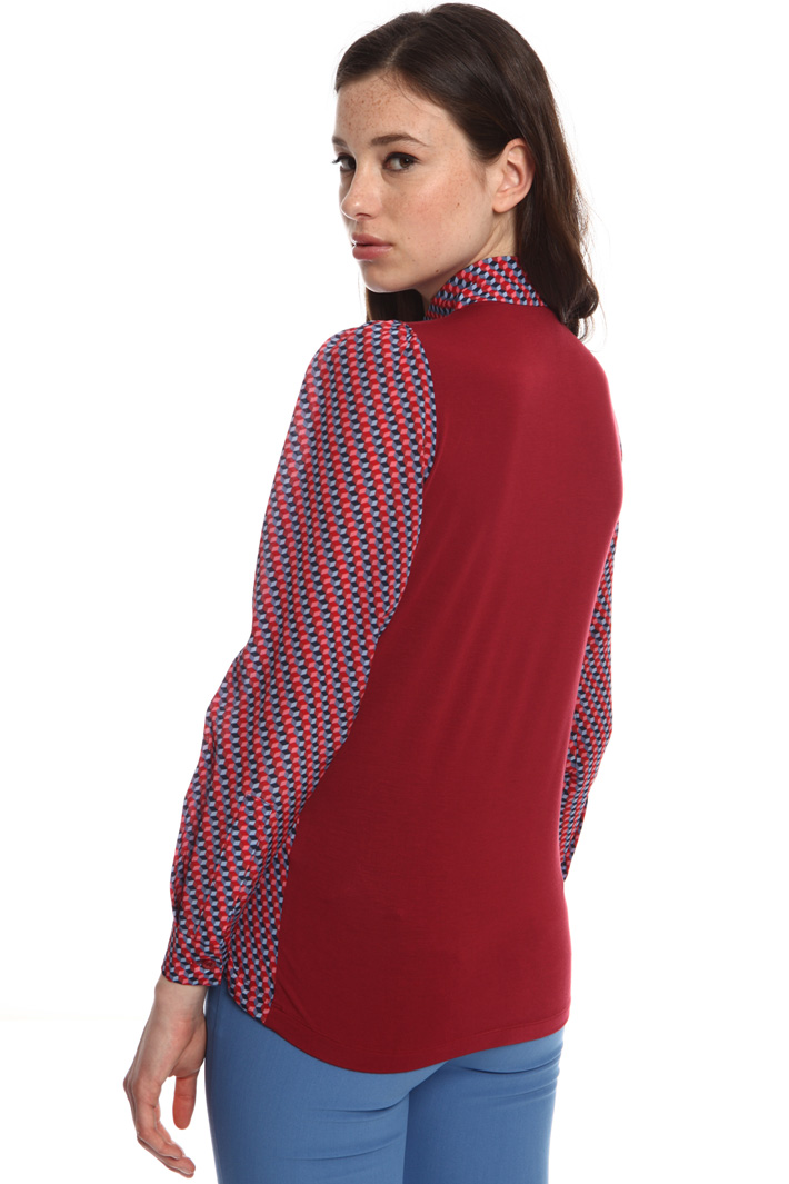Silk and jersey shirt Intrend Silk and jersey shirt Intrend