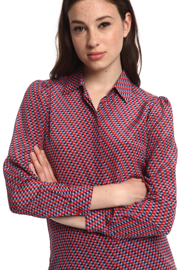Silk and jersey shirt Intrend Silk and jersey shirt Intrend