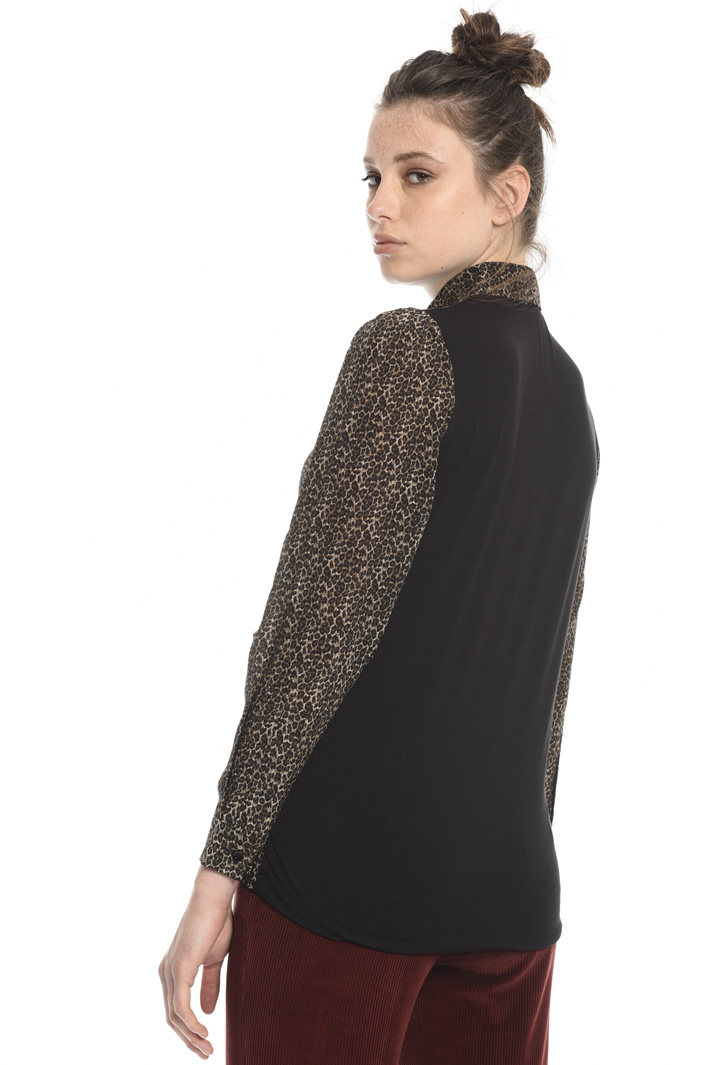 Silk and jersey shirt Intrend Silk and jersey shirt Intrend